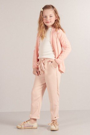 Calça Infantil Feminina em Tecido Plano Alfaiataria calça infantil feminina tecido plano alfaiataria bugbee