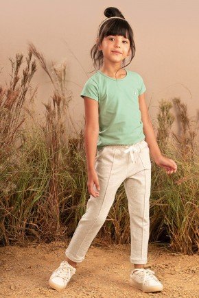 calca moda infantil feminina menina amarracao bugbee 9815