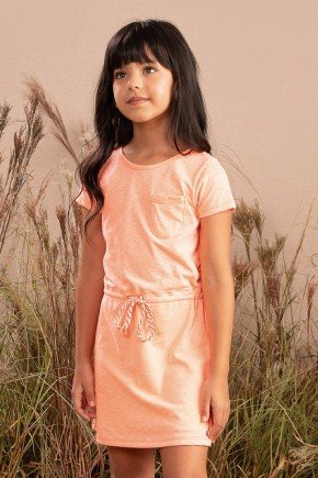 vestido moda infantil feminino menina manga curta bugbee 9900 4019