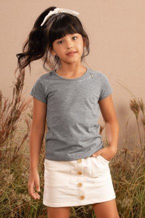 conjunto moda infantil feminino menina saia bugbee 9830cj