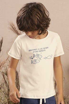 camiseta moda infantil masculina menino estampada 9646