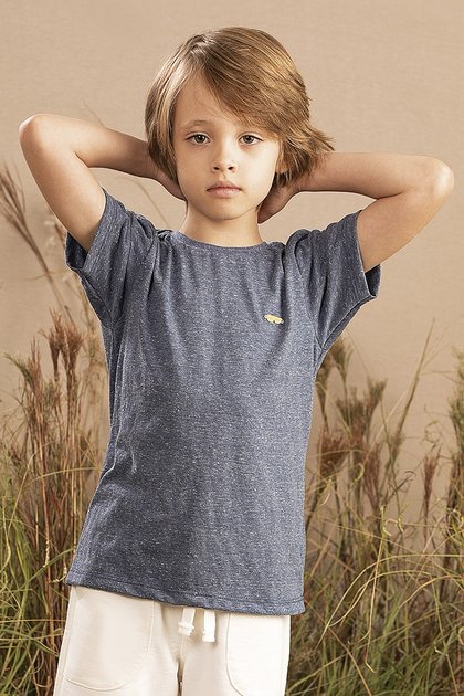 camiseta moda infantil masculina menino 9658