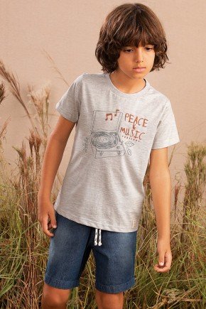 bermuda moda infantil masculina menino jeans 9752