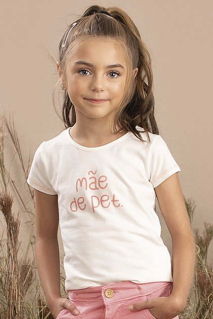 blusa moda infantil feminina menina estampada 9959