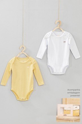 kit bodies moda bebe feminino menina manga longa basico 9975cj