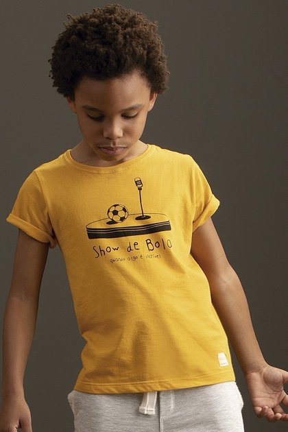 camiseta moda infantil masculina menino bugbee estampada 9140