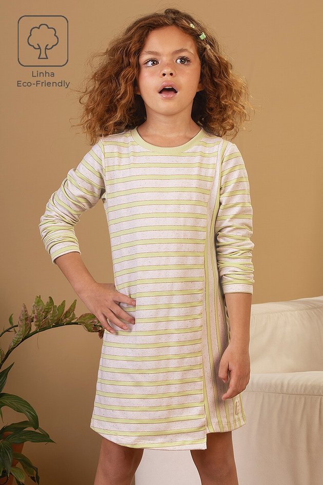 vestido moda infantil menina feminino eco ecologico listrado conforto bugbee 10168 prancheta 1