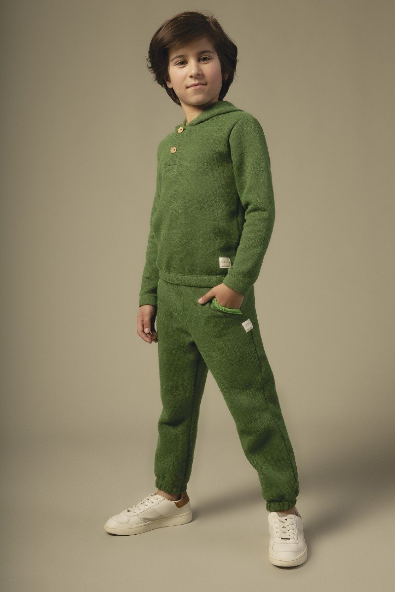 Calça 2024 verde infantil