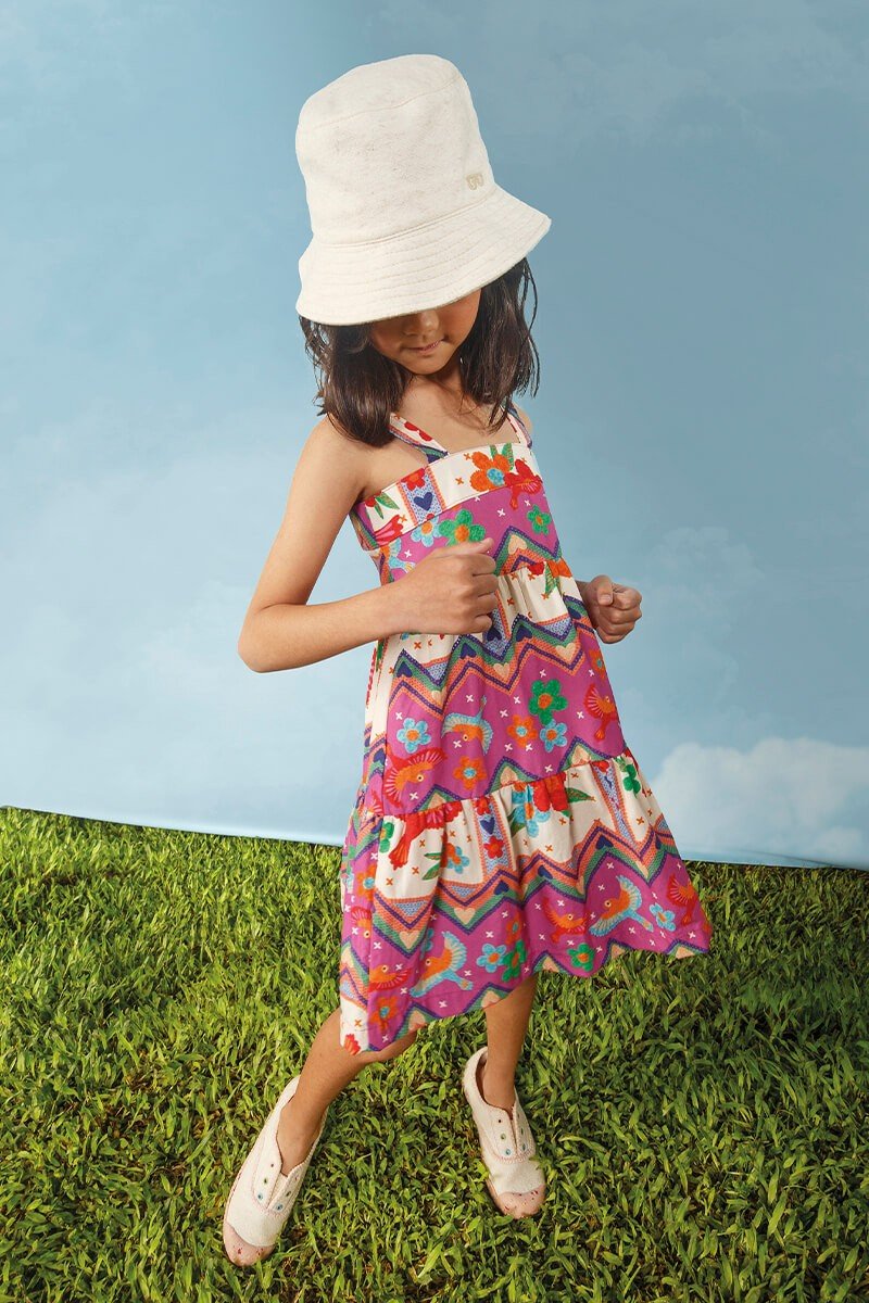 Roupa sales colorida infantil